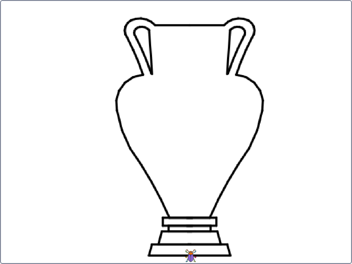Cserépedény (tengelyes tükrözés)
